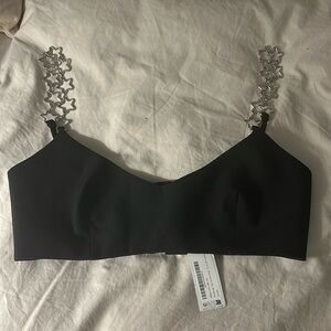 Nasty Gal Premium Tailored Star Trim Bralette